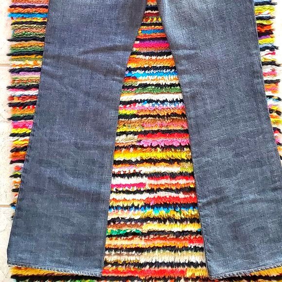 Just Cavalli Denim Jeans Faded Black Straight Leg Casual Women's US 27 Italy - Picture 2 of 12